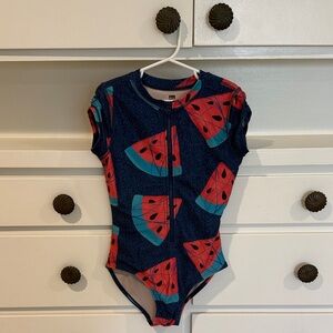 Tea collection Watermelon Print Kids swimsuit 10
